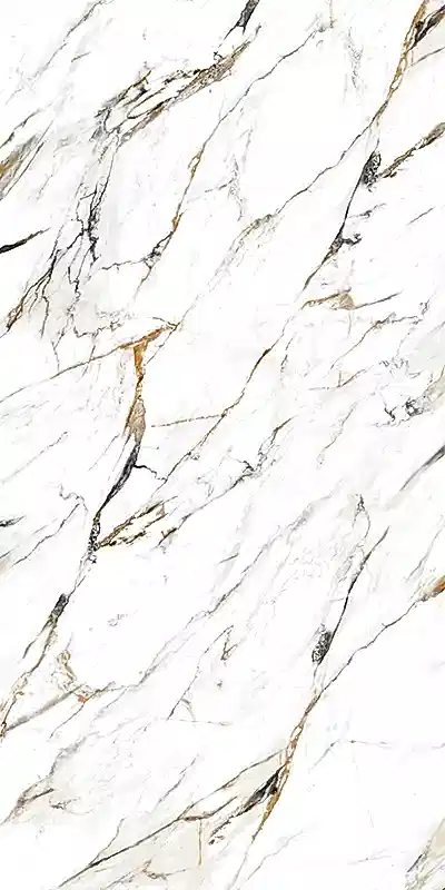 Calacatta Luxe 8000 Grande Massimo Ultra Marble 3200 x 1600 mm Porselen Plaka A Face calacatta-luxe-8000-grande-massimo-boyutlar-3200mm-1600mm-kalınlık-12mm-yüzey-lüks-rustik-mat-porselen-plakalar-ultra-marble-koleksiyon-porselen-mutfak-tezgahı-porselen-banyo-tezgahı